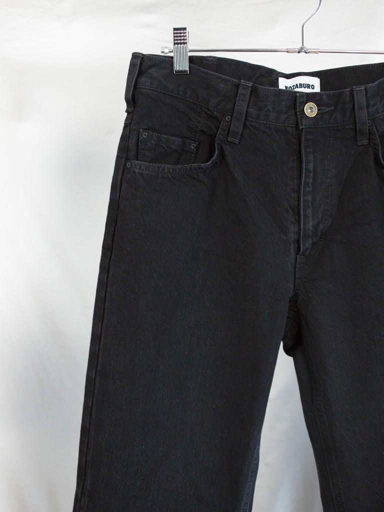 Kozaburo SS26 Looper Boot Cut Jeans – HUIBEN