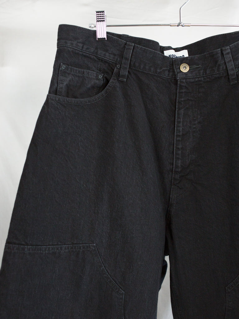 Kozaburo SS26 Wide Double Knee Short – HUIBEN