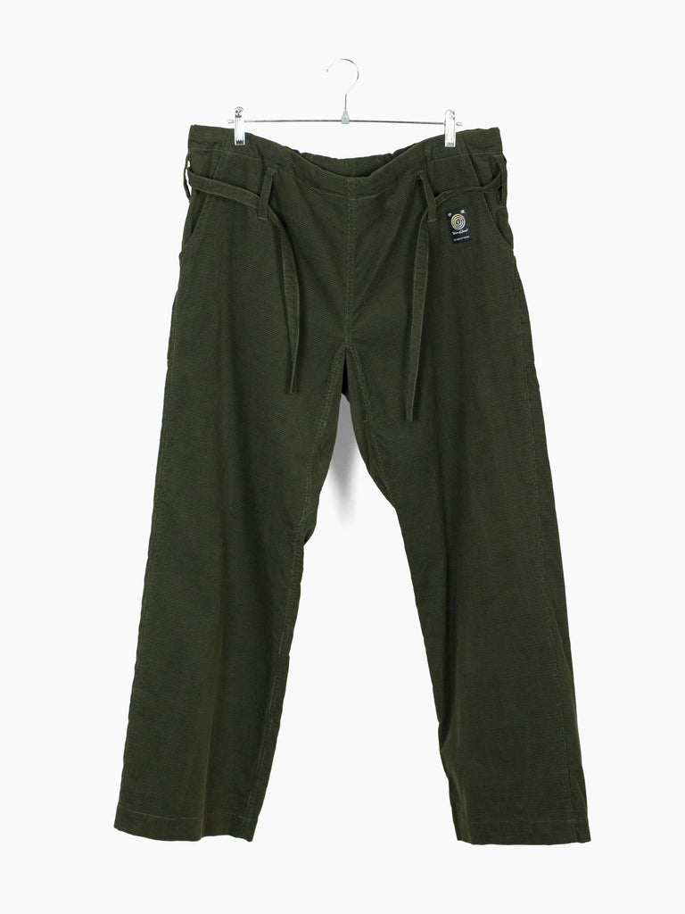 Kozaburo AW24 Grid Corduroy Imu Wide Pants – HUIBEN