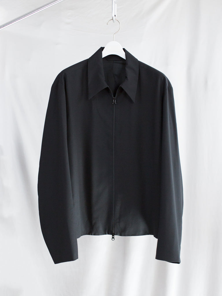 Gabriela Coll SS26 No. 285 Wool/Silk LP Zip Jacket – HUIBEN