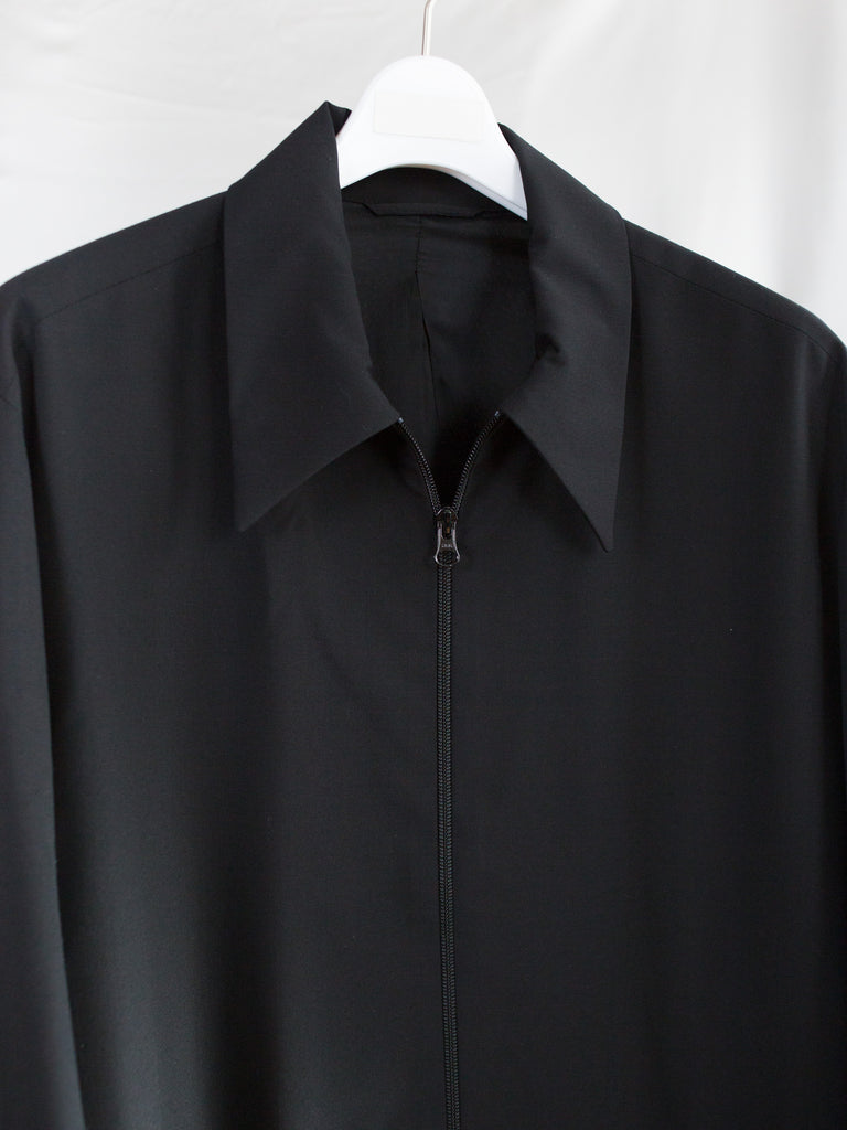 Gabriela Coll SS26 No. 285 Wool/Silk LP Zip Jacket – HUIBEN