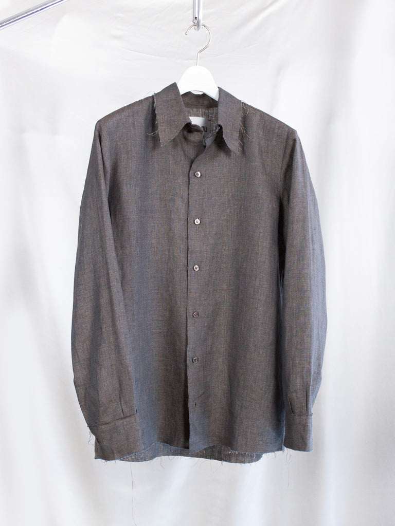 Gabriela Coll SS26 No. 197 Linen Shirt – HUIBEN