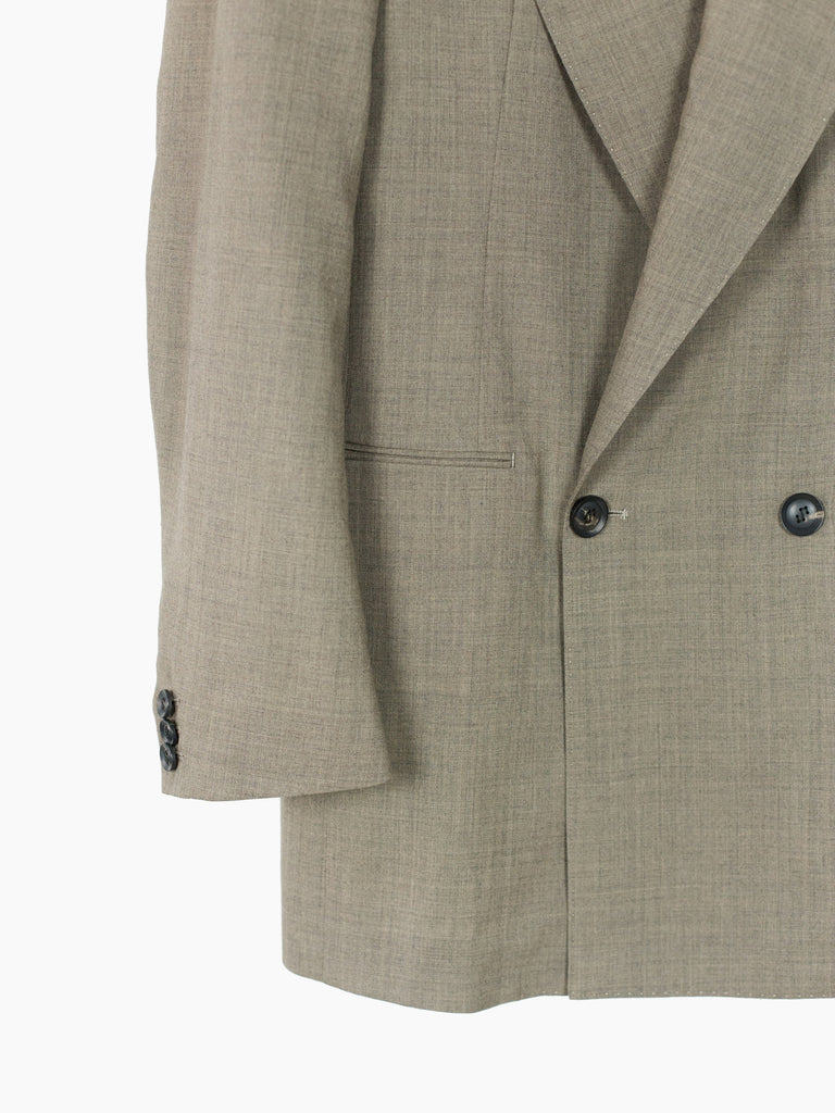 Soshiotsuki SS25 Interlining Pocket 2B Double Breasted Jacket – HUIBEN