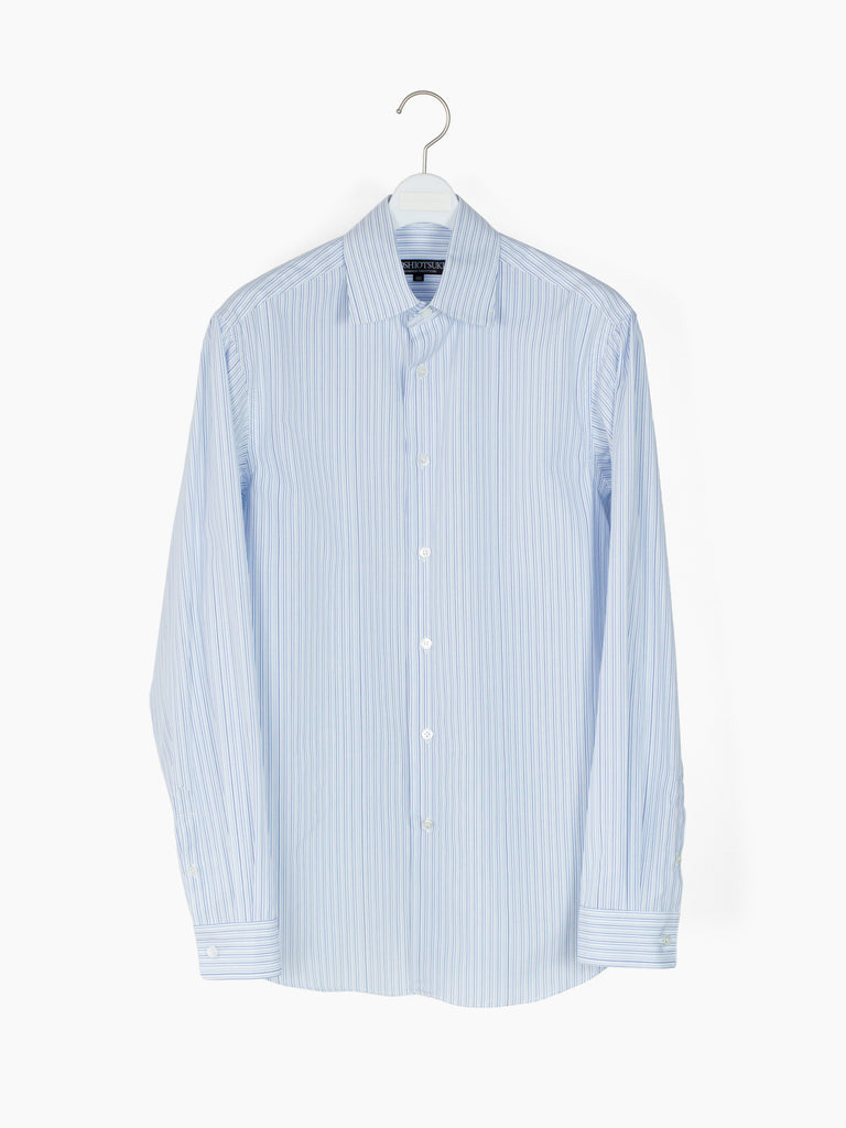 Soshiotsuki SS25 Manica Camicia Striped Dress Shirt – HUIBEN