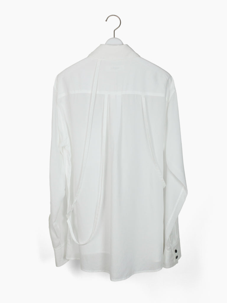 Sulvam SS25 String Double Collar Shirt – HUIBEN