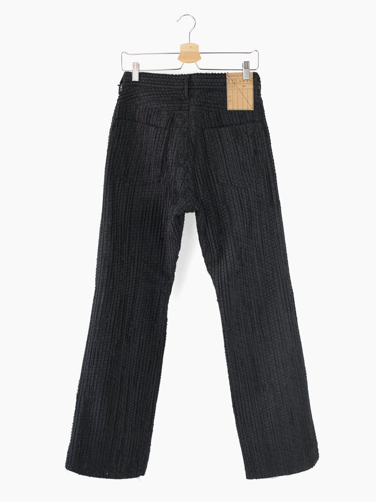 Soshiotsuki SS23 'Tire' Sakiori Jeans – HUIBEN