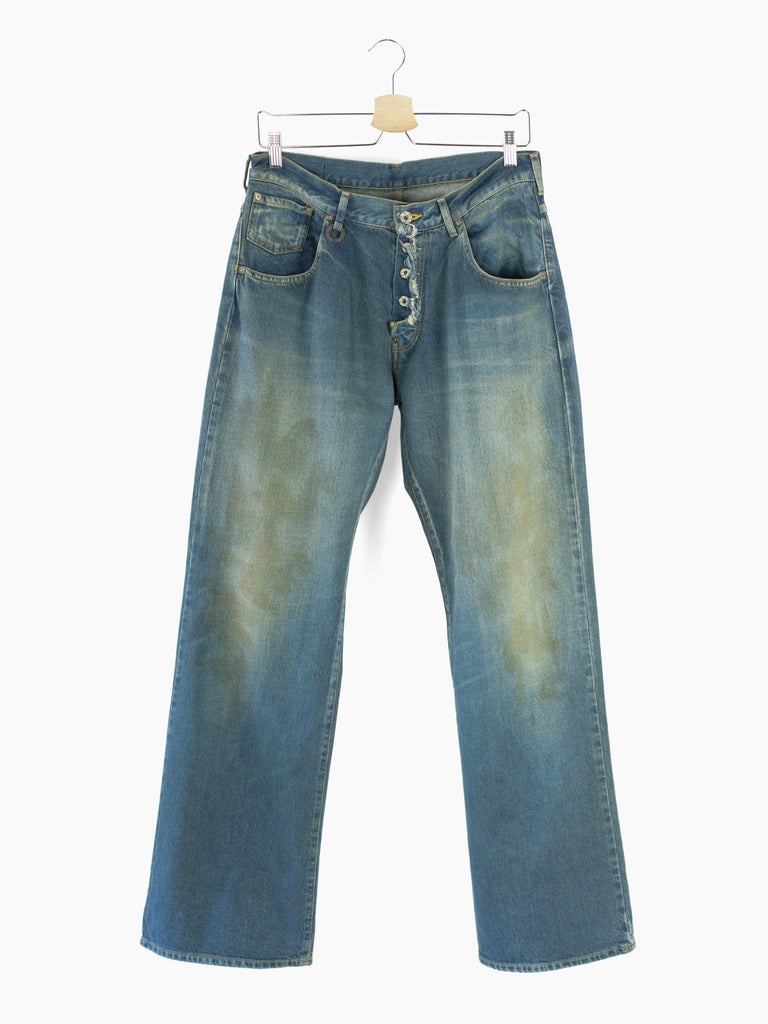 Soshiotsuki SS23 Flared Painter Denim – HUIBEN