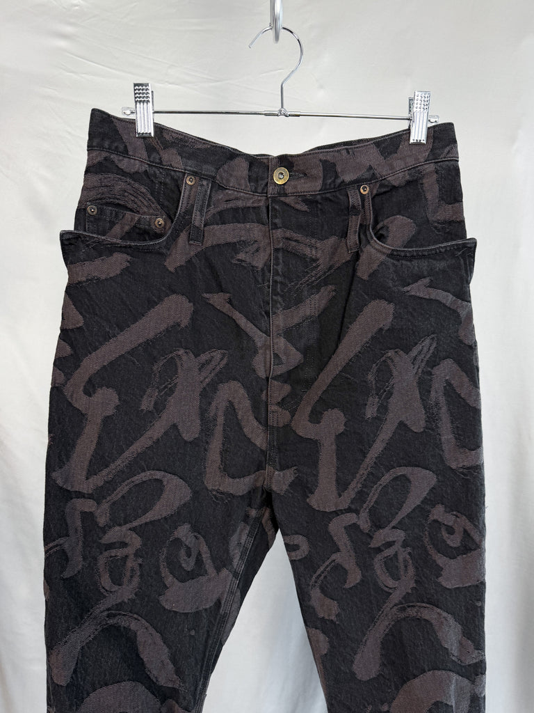 パンツ KOZABURO 25AW 3D Boot Cut Jeans Long Shop - Kozaburo 3D Boot Cut Jeans Long | Elevastor