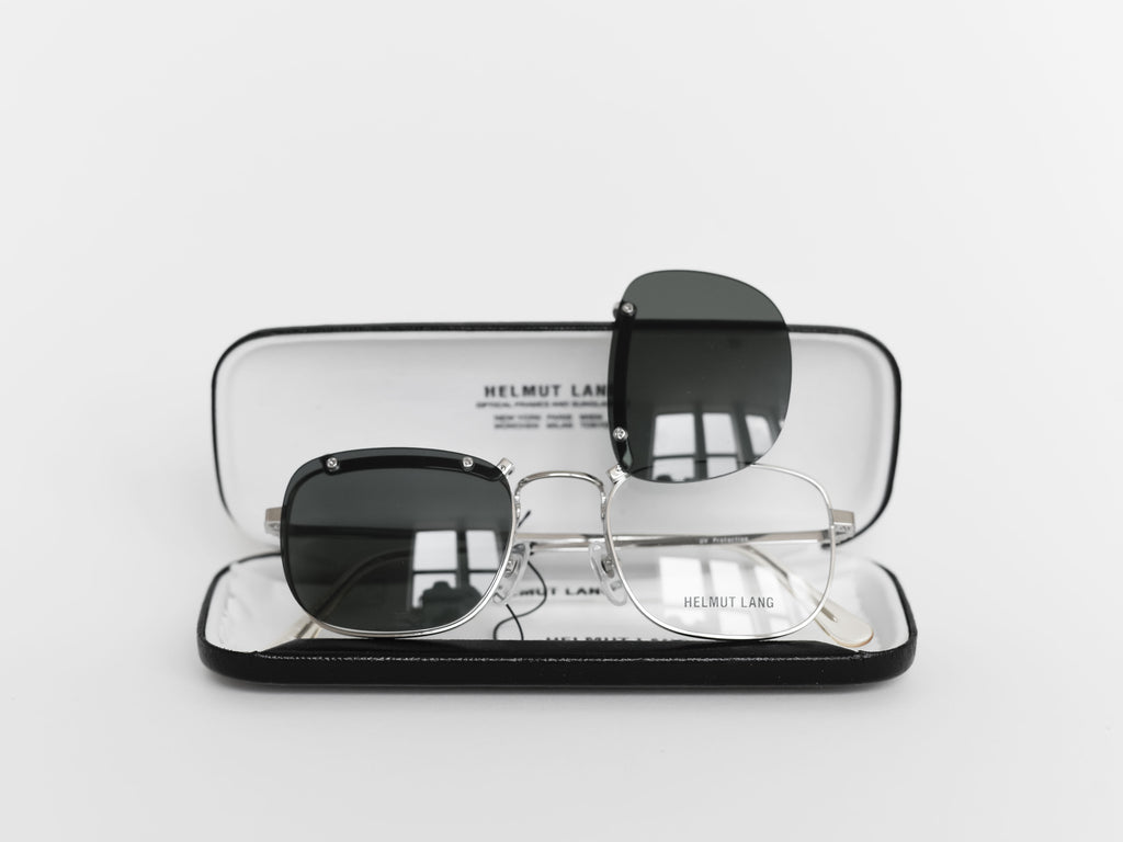 helmut lang 1999 サングラス Helmut Lang SS99 Titanium Flip Up Sunglasses – HUIBEN