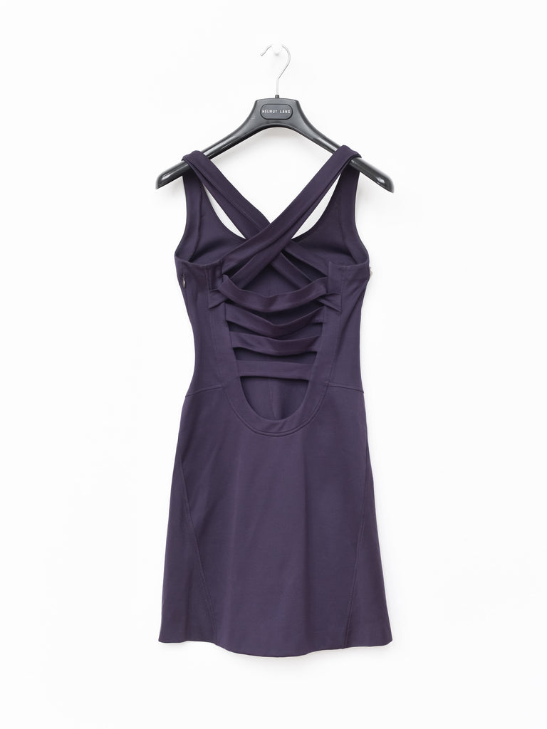 Helmut Lang SS01 Cross Strap Bound Dress – HUIBEN