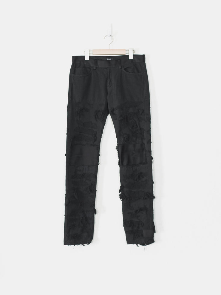 Undercover AW09 Earmuff Maniac 78 Destroyed Denim