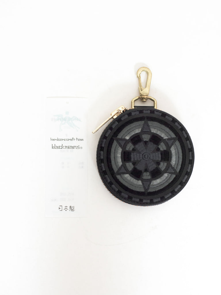 blackmeans×whizlimited Circled Pouch Brain_Dead_Means_Pouch_Black_F