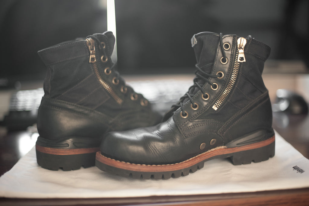 Visvim 7 Hole 73-Folk Combat Boots – HUIBEN