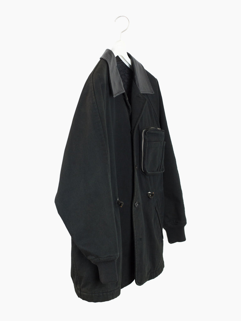 Comme des Garçons Homme AW90 3D Pocket Heavy Twill Work Coat