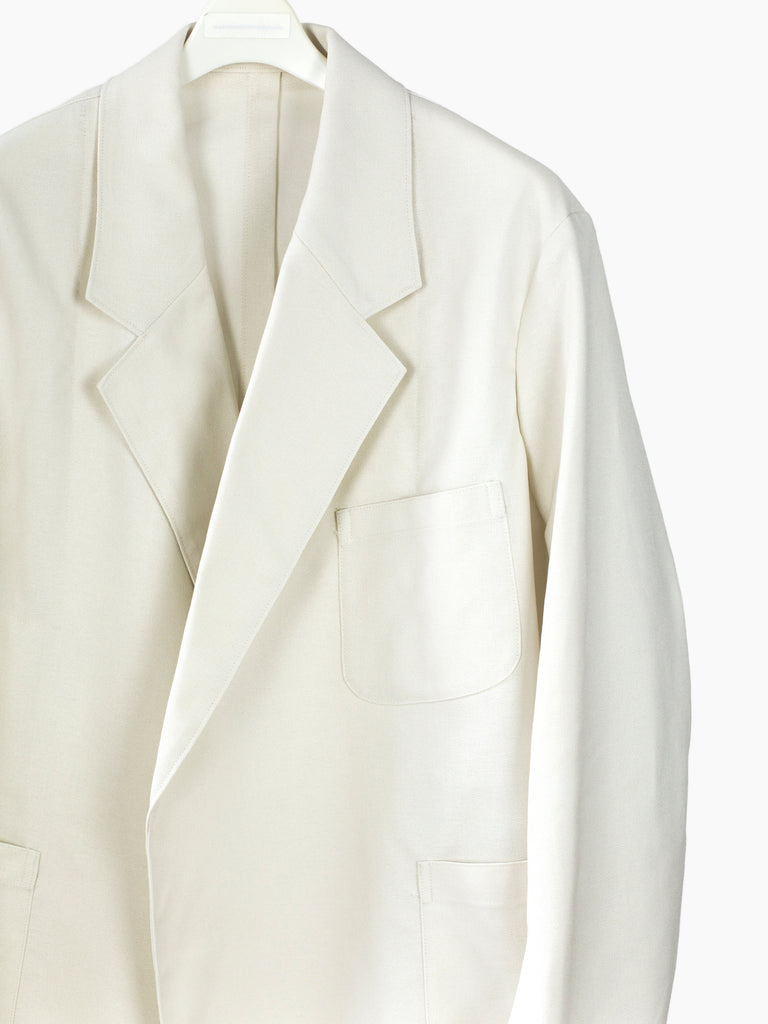 Kozaburo SS22 Hopsack Unlined Coat – HUIBEN