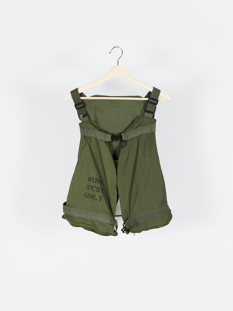 Vintage Military Life Preserver Vest – HUIBEN