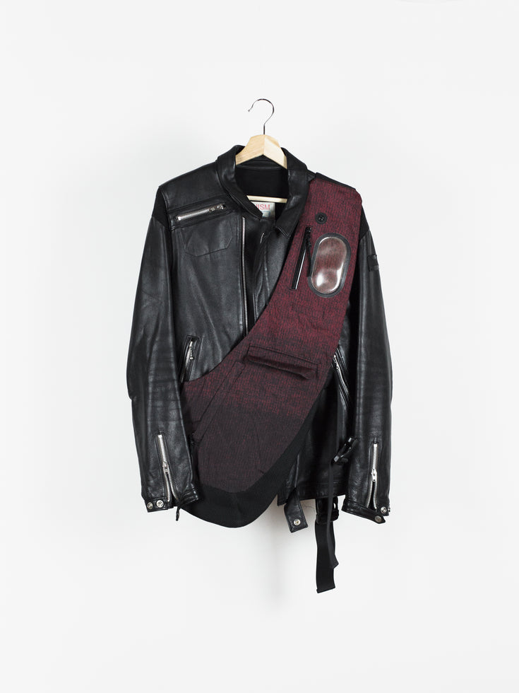 Undercover AW09 Earmuff Maniac Knit Insert Leather Rider