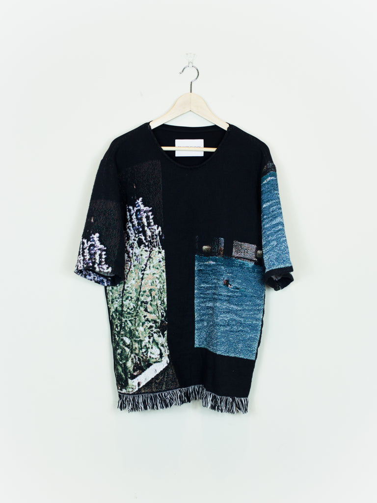 16ss FFIXXED STUDIOS Weave Tee ゴブラン-