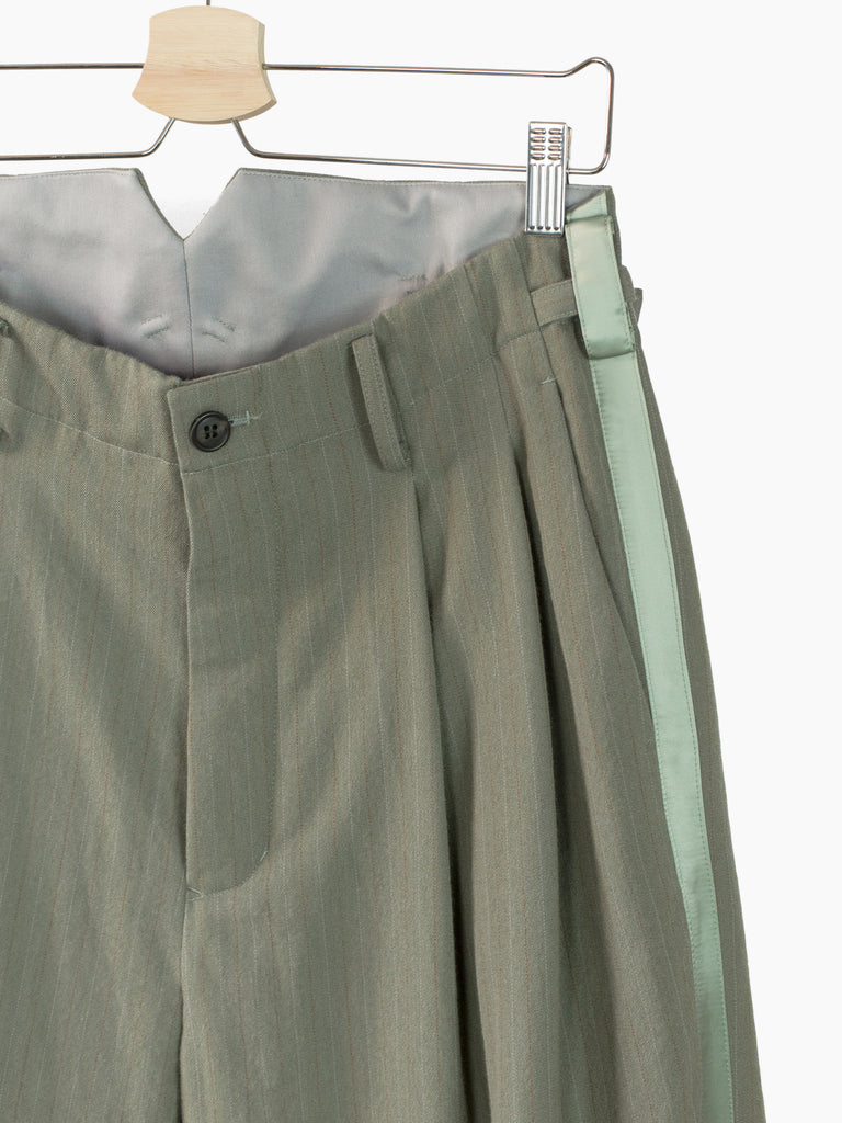 Soshiotsuki AW22 Dokan Pleated Wide Trousers – HUIBEN