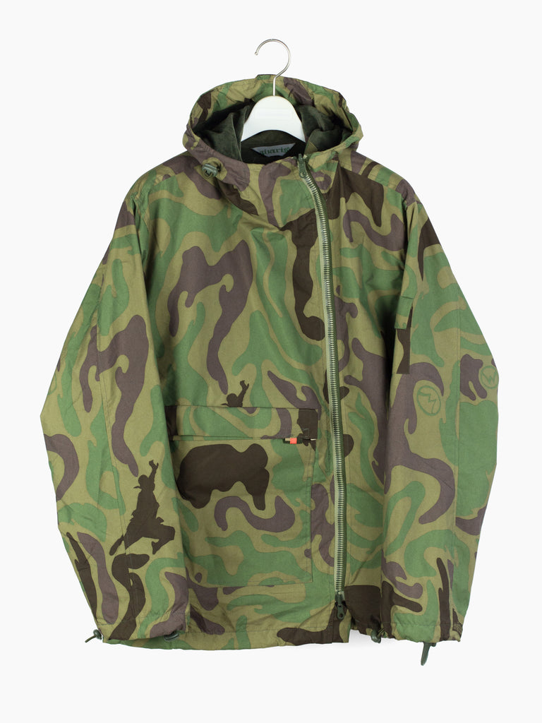 Maharishi 90s Asymmetrical Camo Anorak