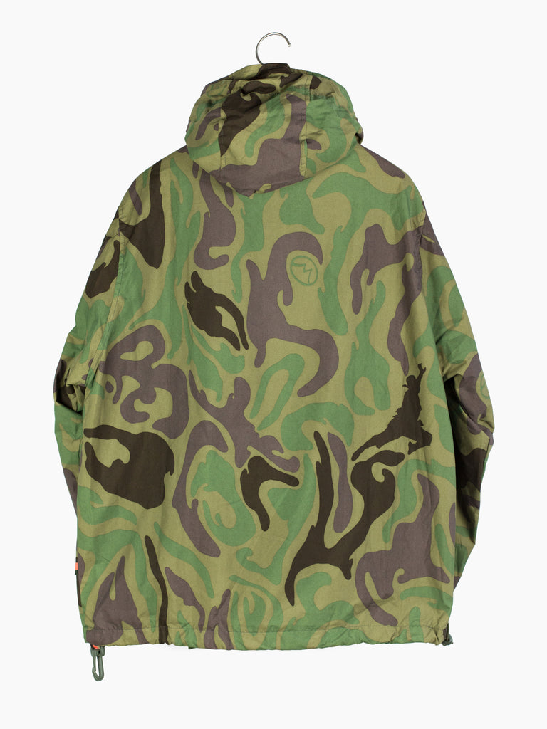 Maharishi 90s Asymmetrical Camo Anorak