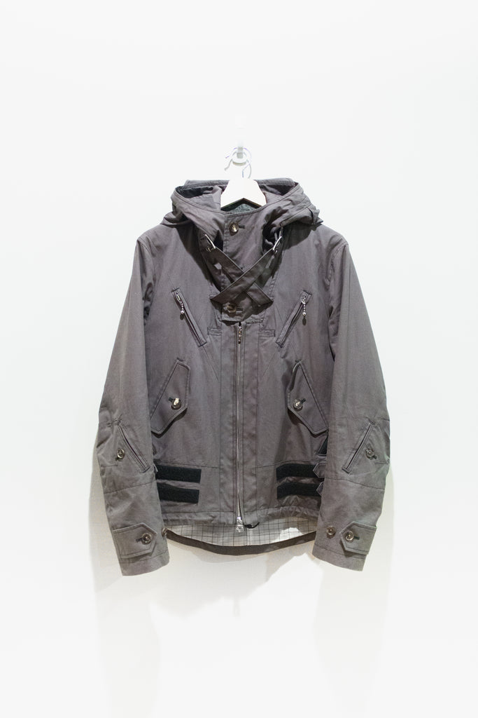 Takahiromiyashita The Soloist SS16 'MiXture' Ventile Rain Jacket