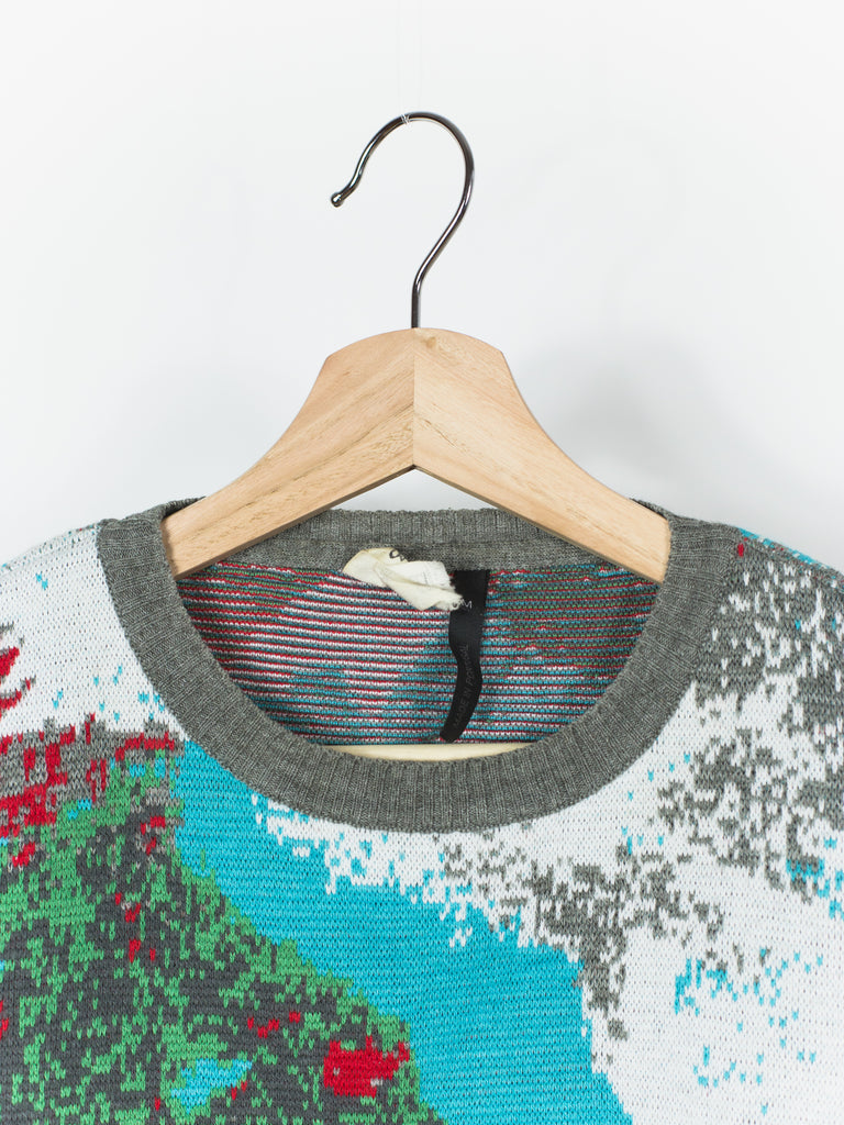 Bless x Oxbow 2009 Anaglyph 3D Skolpen Knit Sweater – HUIBEN