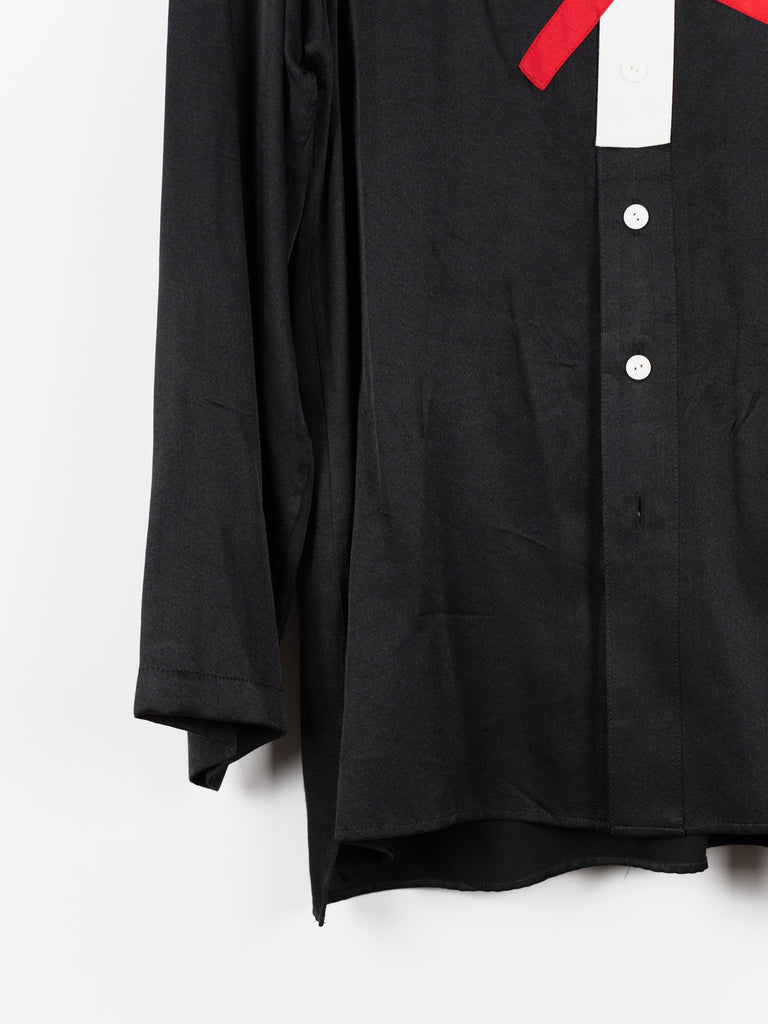 Yohji Yamamoto Pour Homme SS17 Pullover X Patchwork Silk