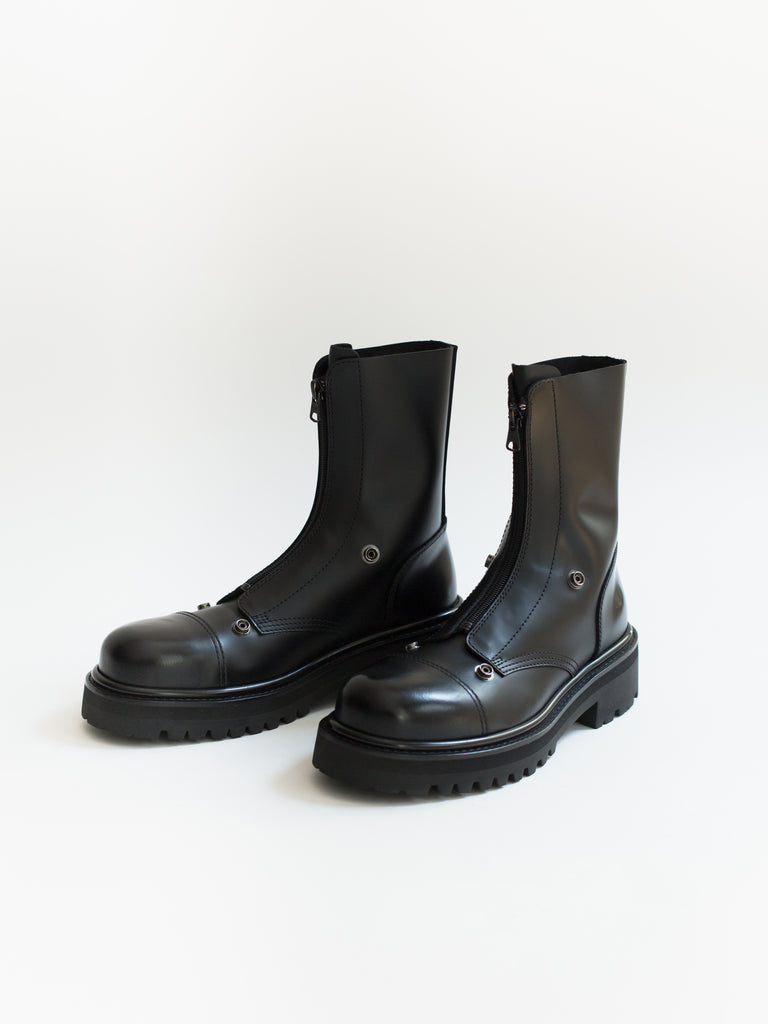 Vetements SS20 Front-zip Military Boots – HUIBEN