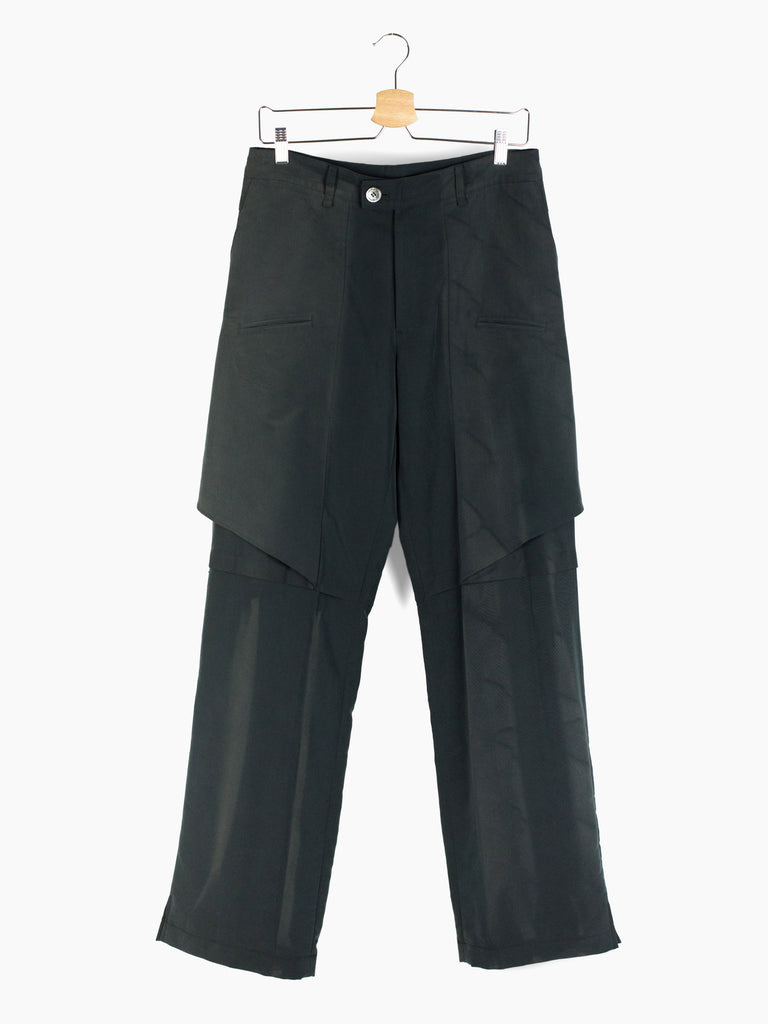 Jiyong Kim AW21 Origami Sun-Faded Work Pants