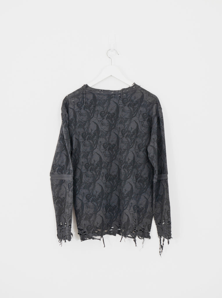 Undercover AW03 Shredded Skulls Long Sleeve – HUIBEN