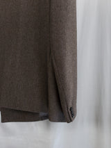 Soshiotsuki AW25 80s Big Shoulder Wool Flannel Jacket