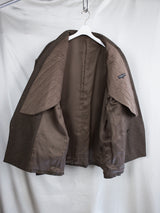 Soshiotsuki AW25 80s Big Shoulder Wool Flannel Jacket