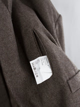 Soshiotsuki AW25 80s Big Shoulder Wool Flannel Jacket