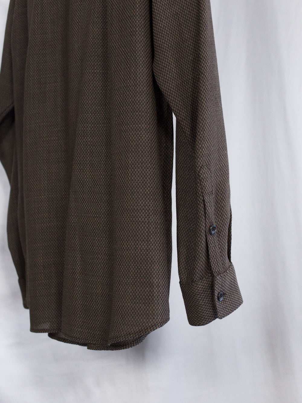 Soshiotsuki AW25 Open Wool Manica Camicia Shirt