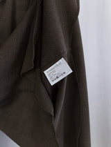 Soshiotsuki AW25 Open Wool Manica Camicia Shirt