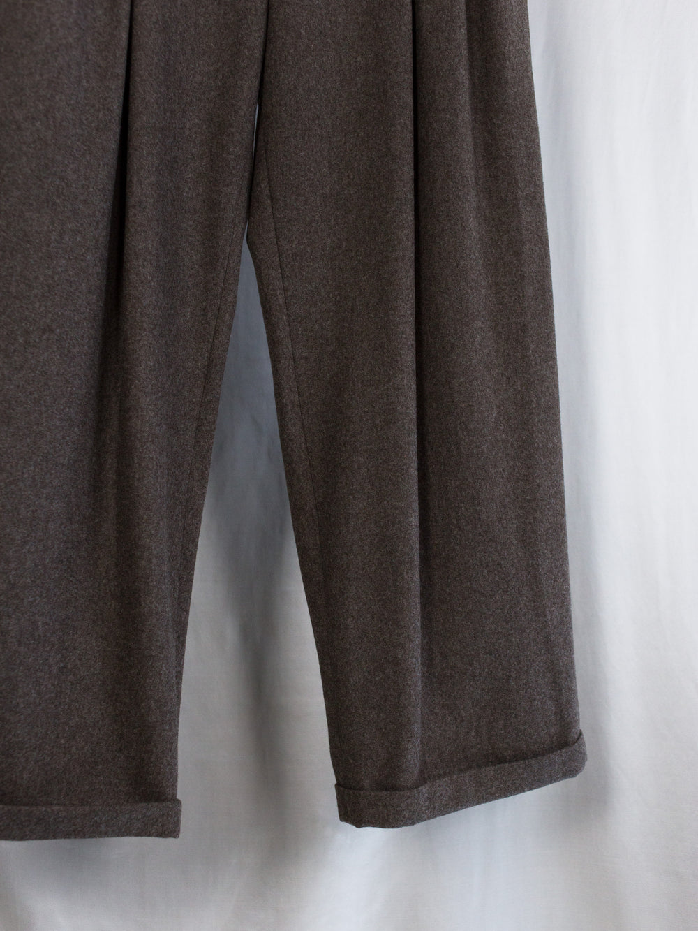 Soshiotsuki AW25 Triple Pleated Trousers