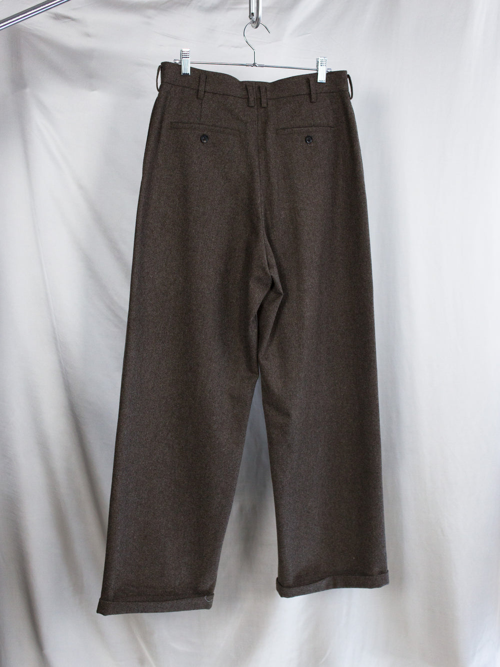 Soshiotsuki AW25 Triple Pleated Trousers