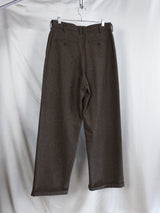 Soshiotsuki AW25 Triple Pleated Trousers