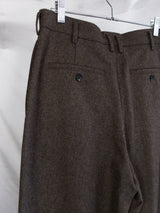 Soshiotsuki AW25 Triple Pleated Trousers