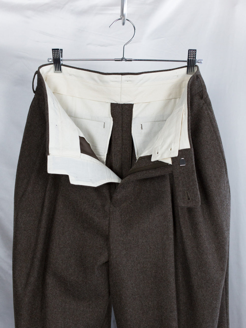 Soshiotsuki AW25 Triple Pleated Trousers