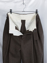 Soshiotsuki AW25 Triple Pleated Trousers