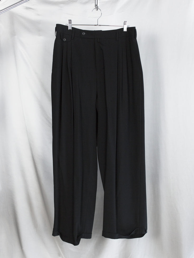 Soshiotsuki AW25 Triple Pleated Trousers