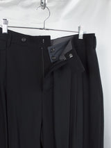 Soshiotsuki AW25 Triple Pleated Trousers