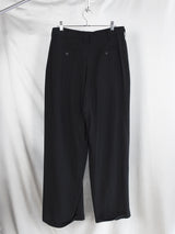 Soshiotsuki AW25 Triple Pleated Trousers