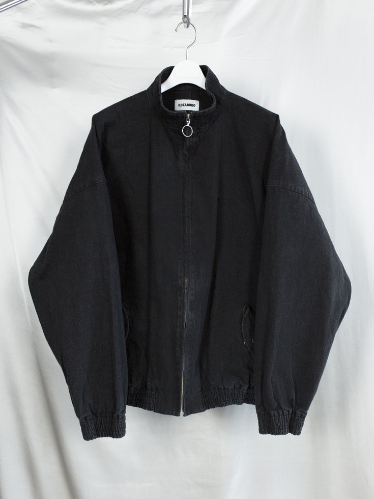 Kozaburo SS26 Denim Zip Track Jacket
