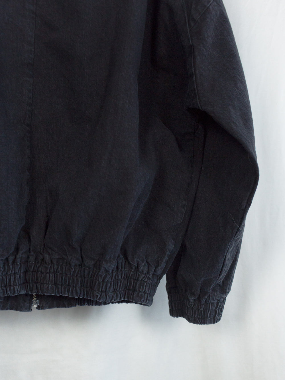 Kozaburo SS26 Denim Zip Track Jacket