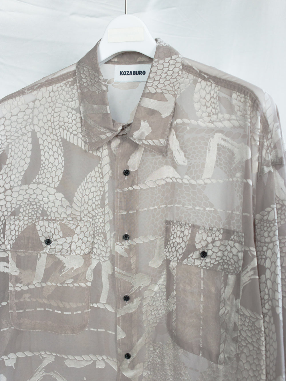 Kozaburo SS26 Opal Two-Pocket Shirt