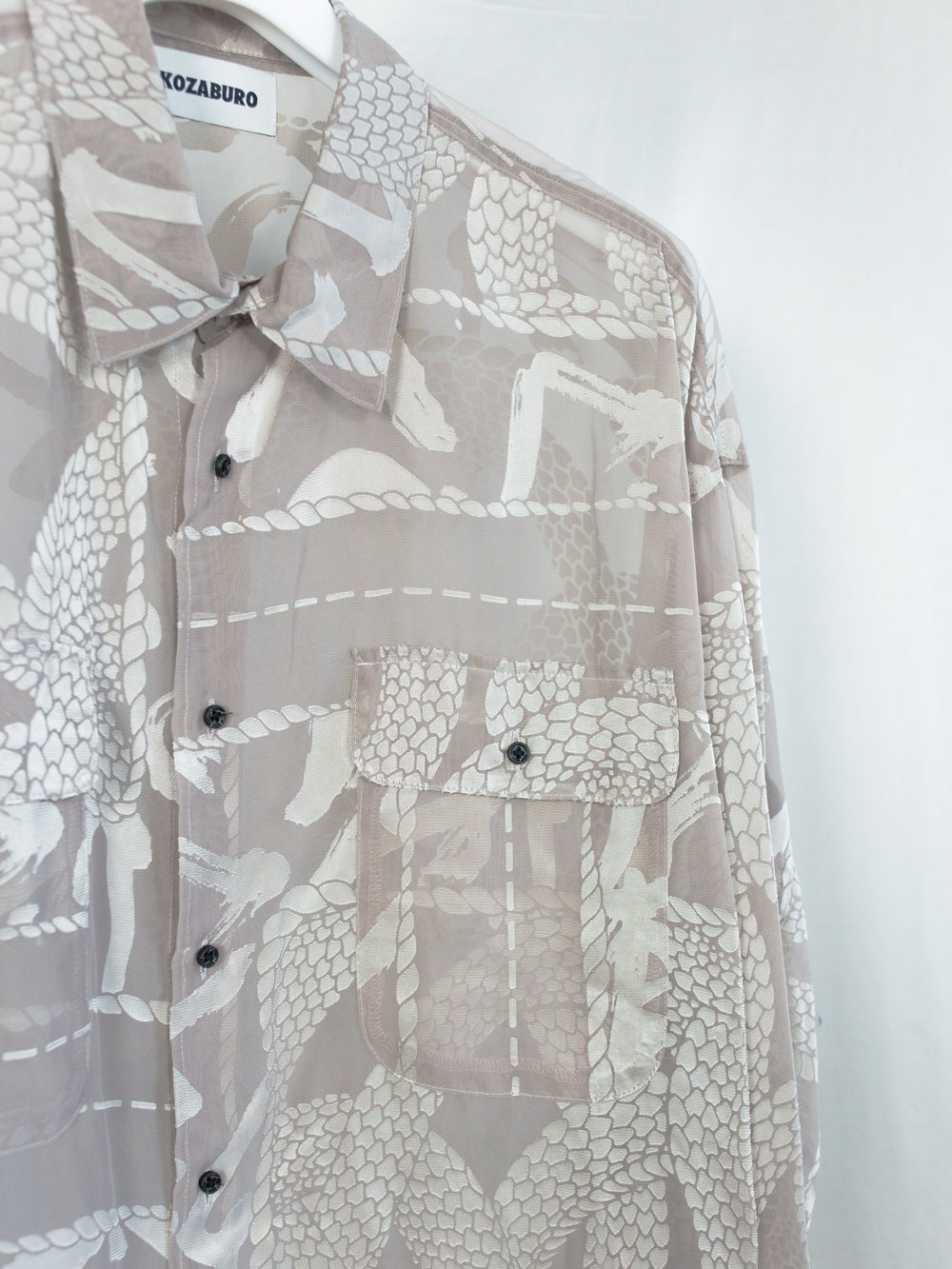 Kozaburo SS26 Opal Two-Pocket Shirt