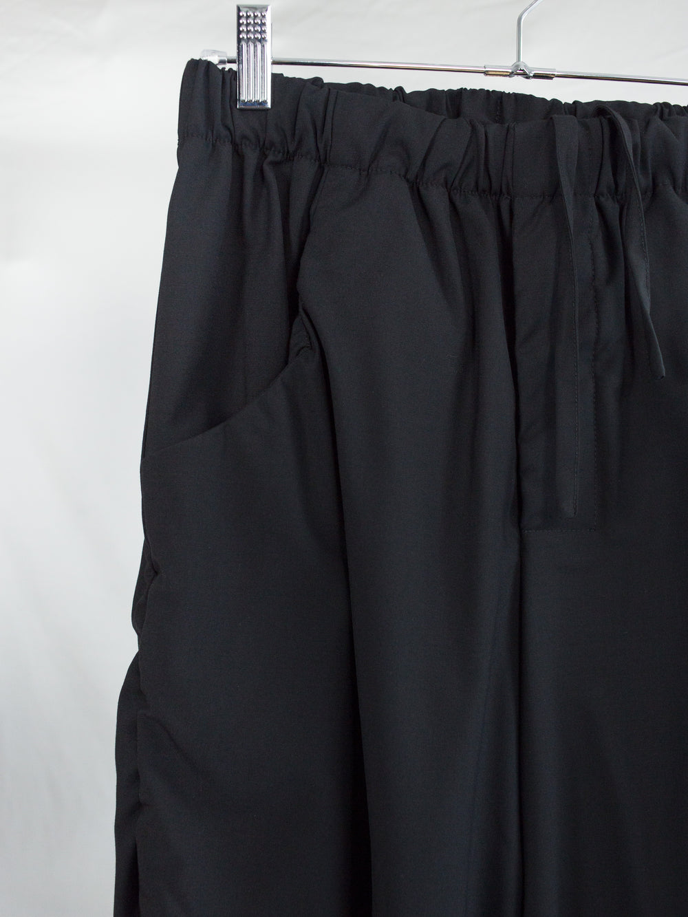 Gabriela Coll SS26 No. 267 Wool/Silk LP Draped Summer Trousers